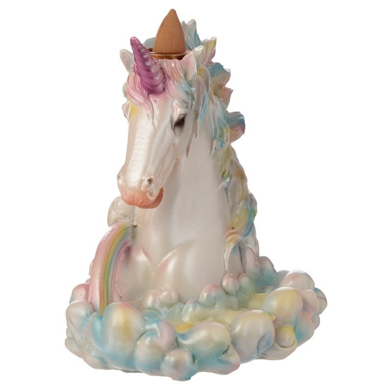 Regenboog Eenhoorn Backflow Wierookhouder