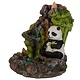 Bamboe Waterval Panda Backflow Wierookhouder
