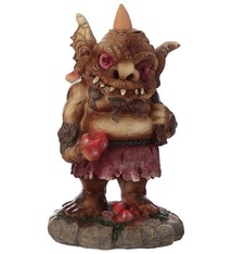 Paddestoel Trol Backflow Wierookhouder