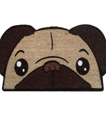 Mopps Mopshond Vezel Deurmat