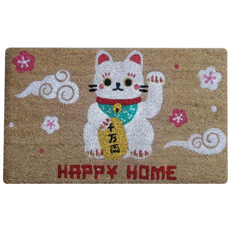 Maneki Neko Gelukskat Vezel Deurmat