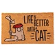 Life Is Better With A Cat Simon's Cat Deurmat