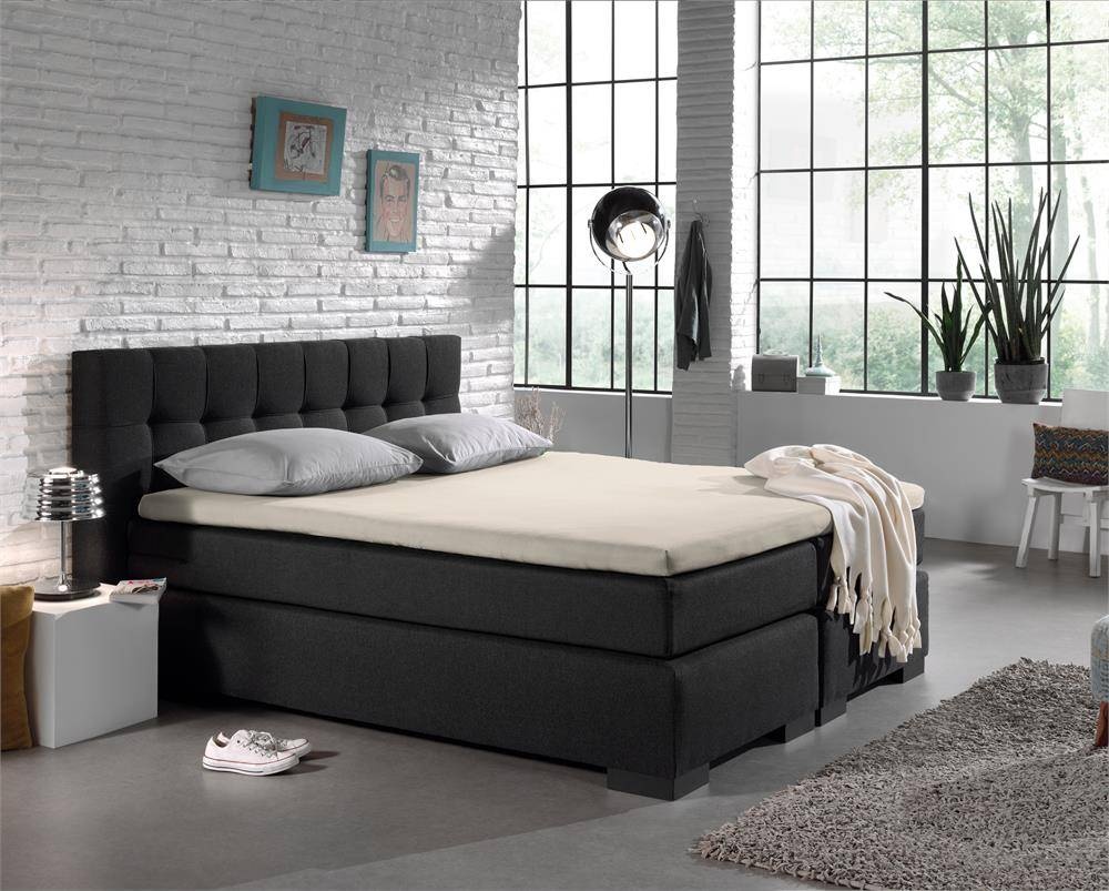 Jersey Hoeslaken Topper | Creme