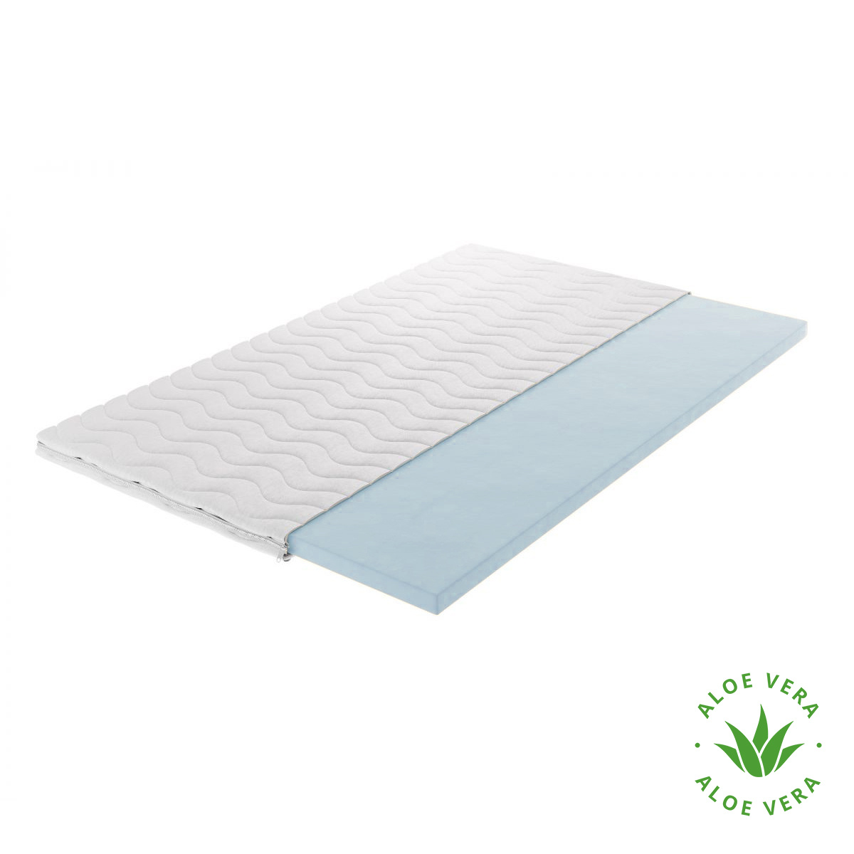 Topmatras Koudschuim 6 cm - Aloë vera tijk
