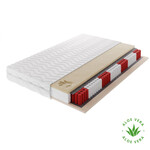 Pocketvering Matras Traagschuim 25 cm - Aloë vera tijk