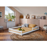 Vloerbed Floris - Wit