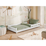 Vloerbed Floris - Wit