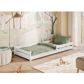 Vloerbed Floris - Wit