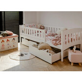 Kajuitbed met Lade Giel - Wit