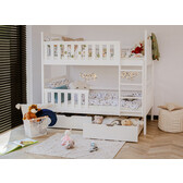 Stapelbed met Lade Milou - Wit