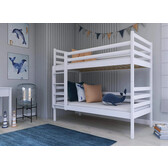 Stapelbed met Lade Nathan - Wit