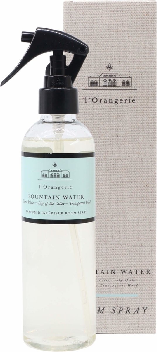 l'Orangerie Fountain Water Homeparfum / Roomspray 250 ml