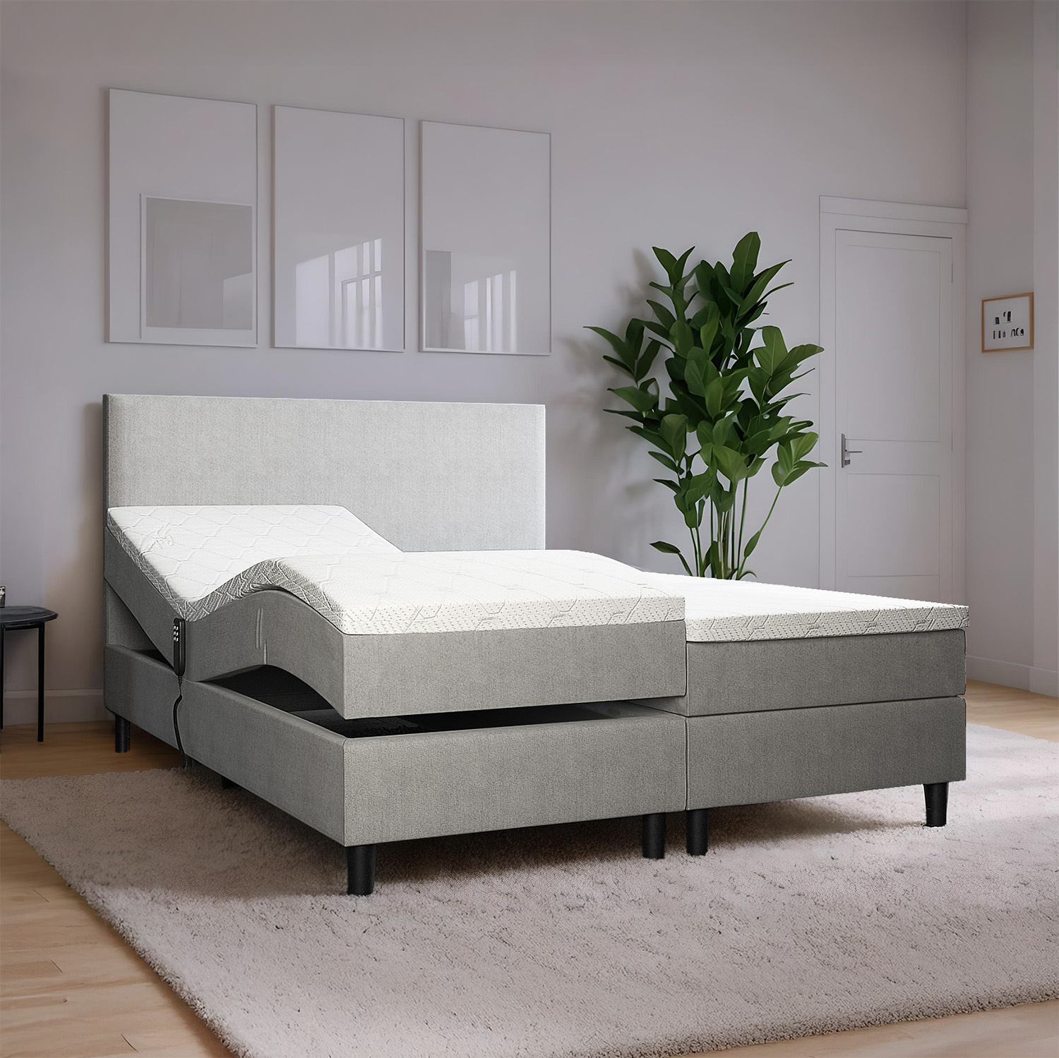 Elektrische Boxspring Valencia - Direct Leverbaar
