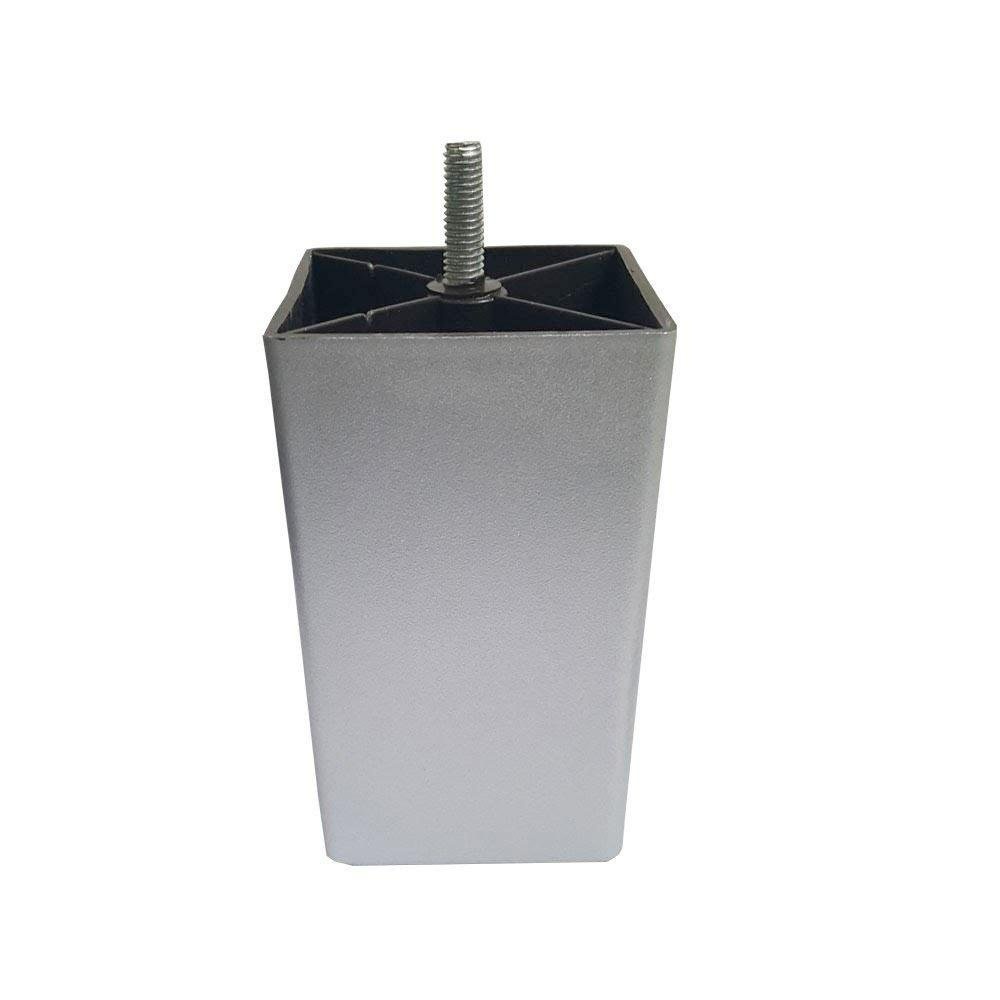 Boxspring Poten Grijs Vierkant 12 cm