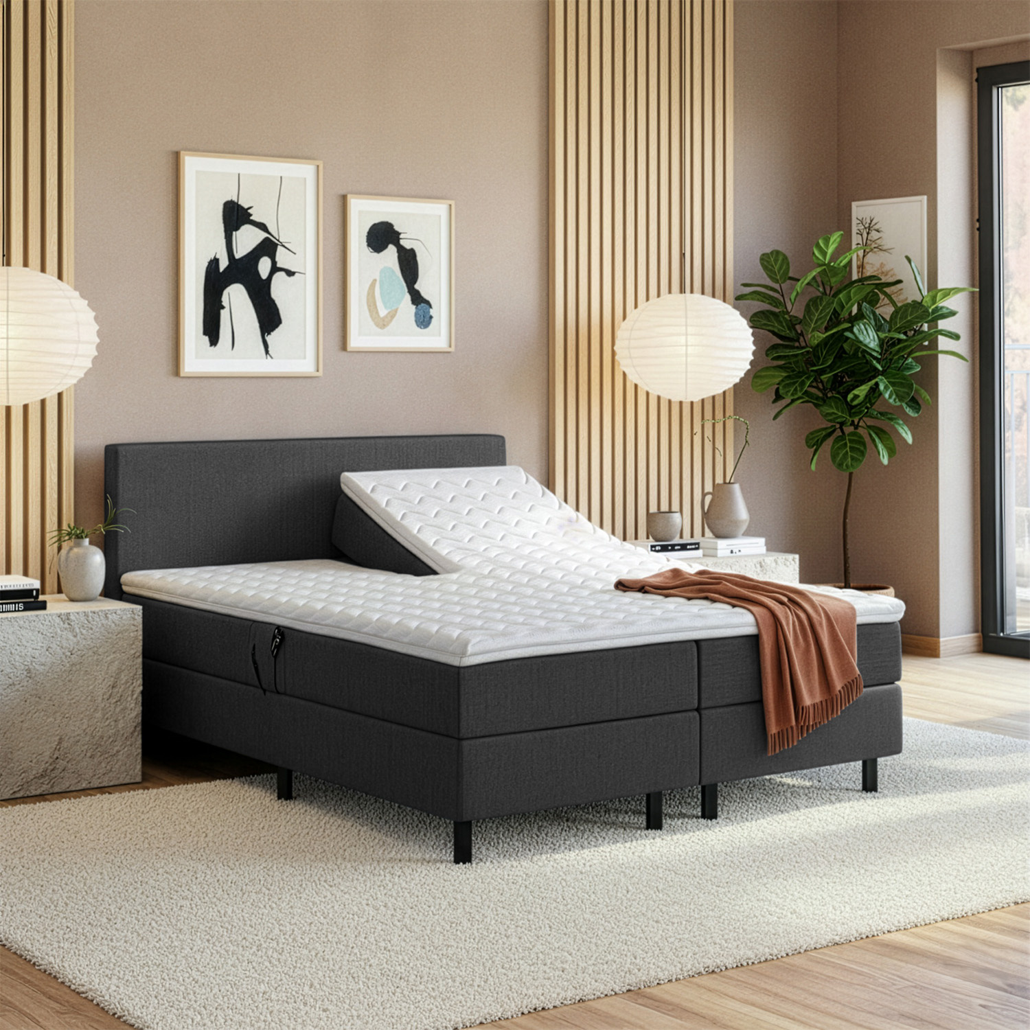 Elektrische Boxspring Valencia