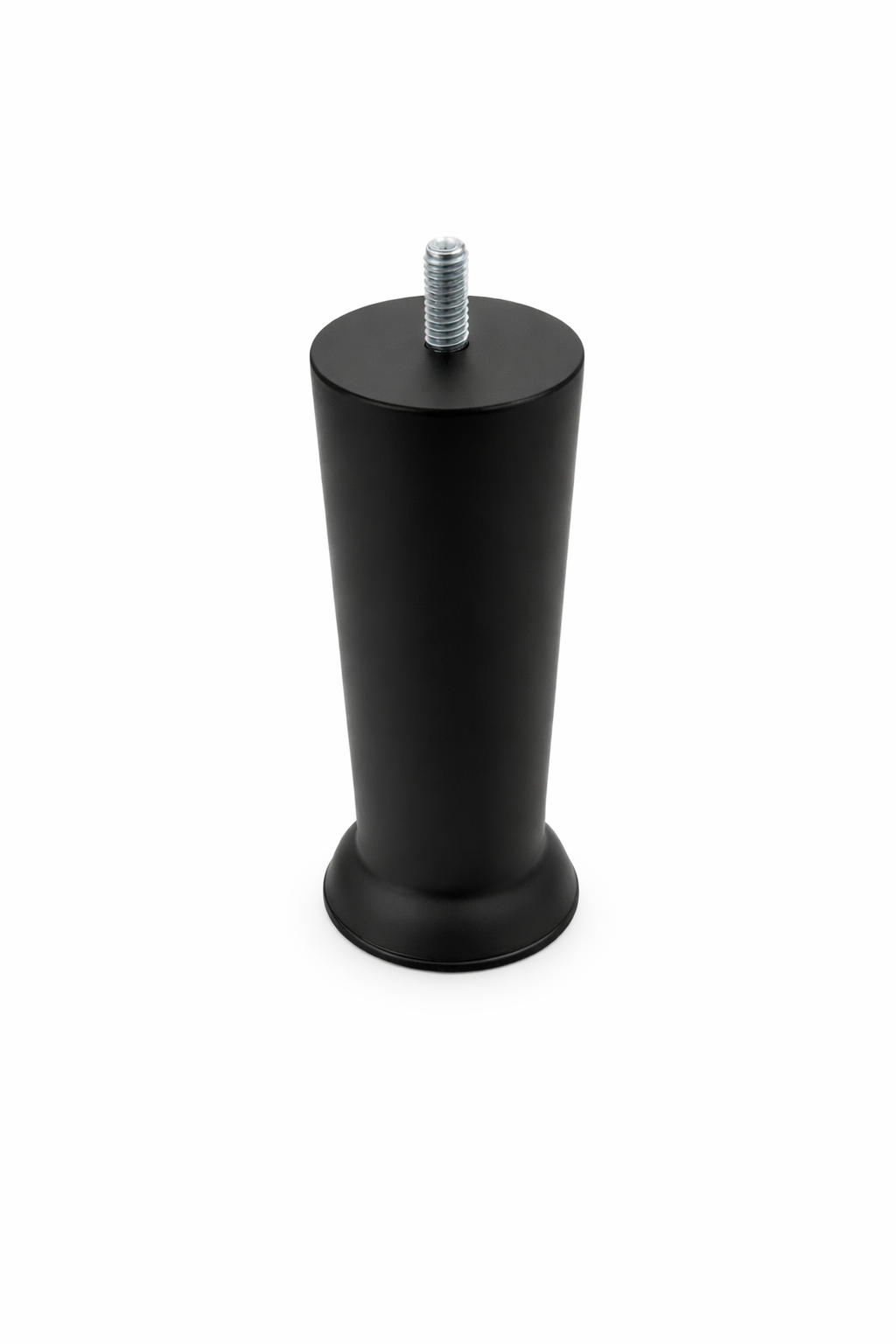 Boxspring Poten Zwart Rond Metaal 12 cm