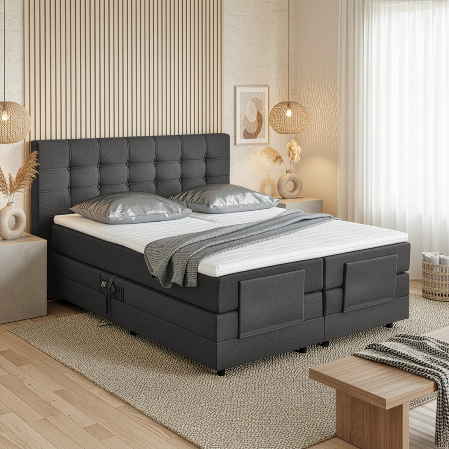 Elektrische Boxspring Keizer