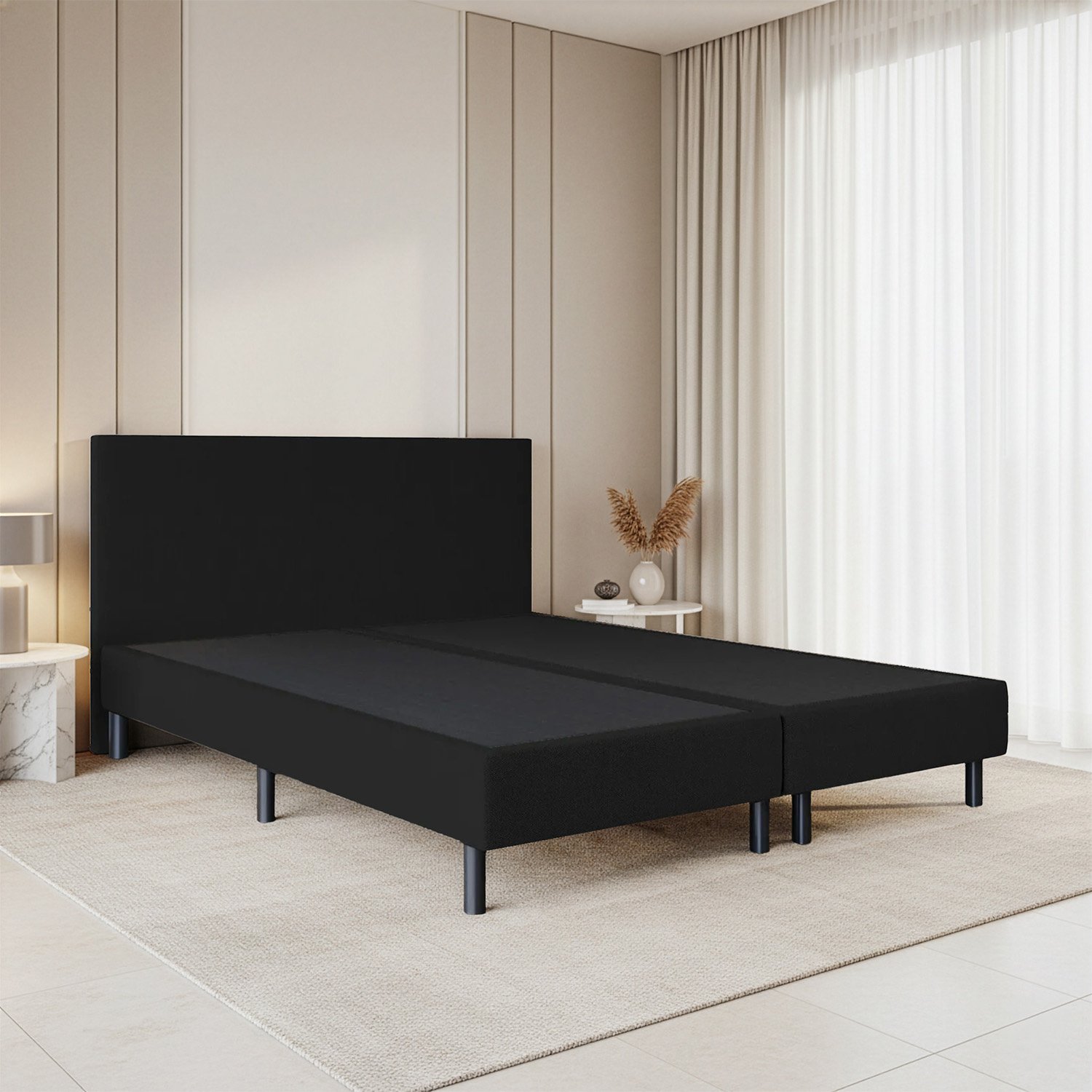 Vaste boxspring Valencia - zonder Matras - Direct Leverbaar