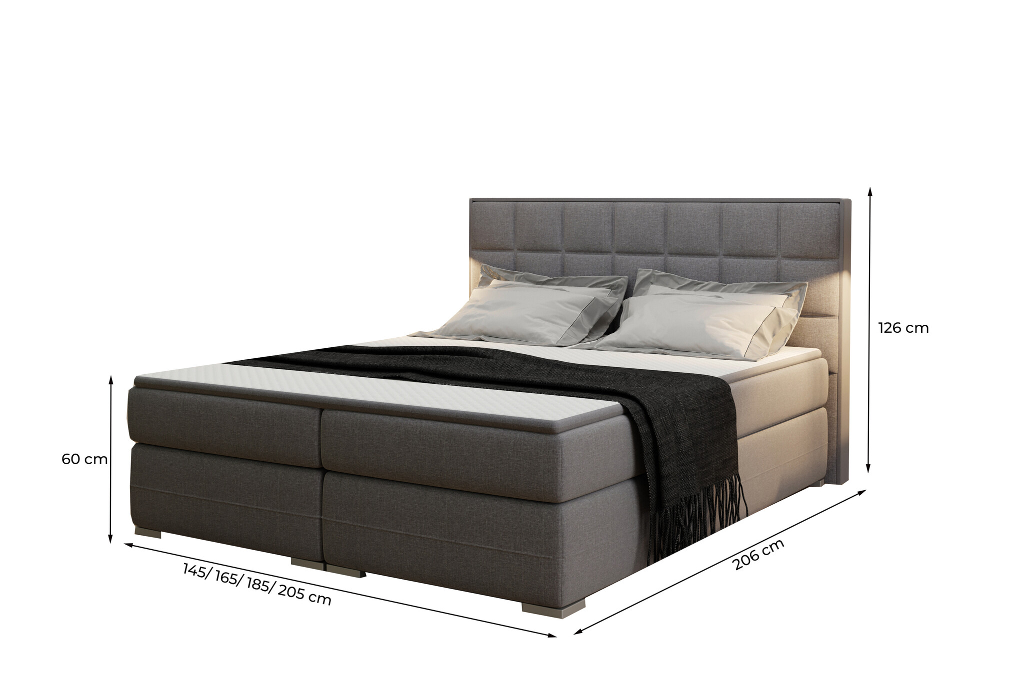 Noctera Opbergboxspring Damian