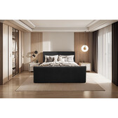 Noctera Opbergboxspring Lars incl voetbord - Teddystof