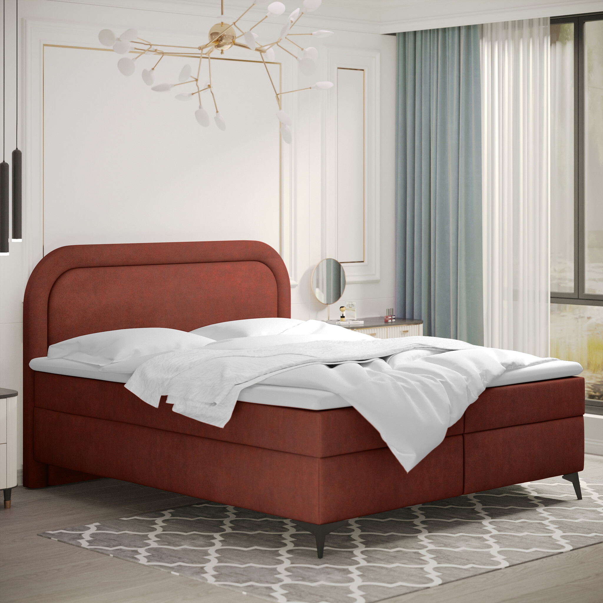 Noctera Opbergboxspring Ella - Velours