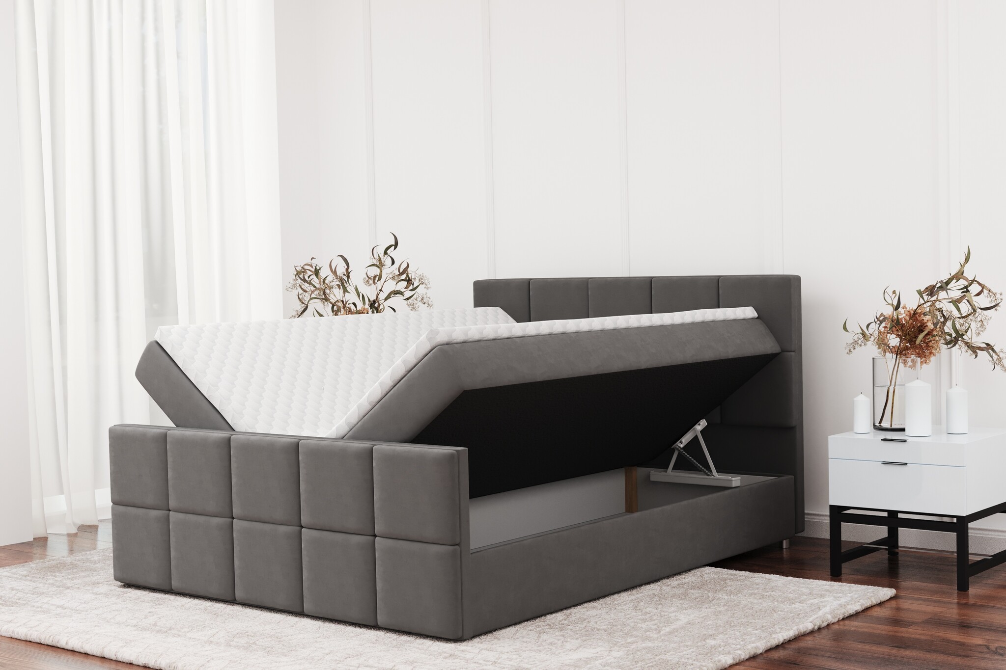 Noctera Opbergboxspring Hanne - Velvet