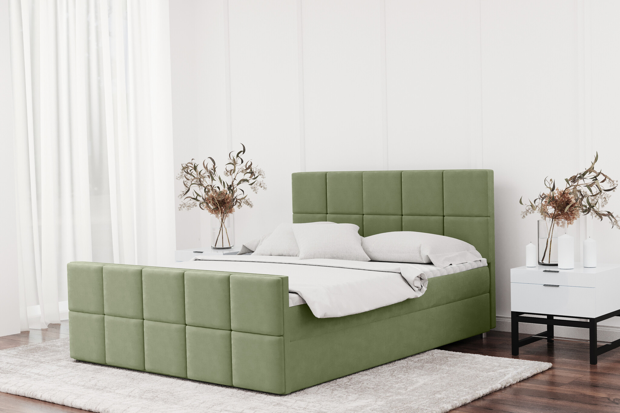 Noctera Opbergboxspring Hanne - Velvet