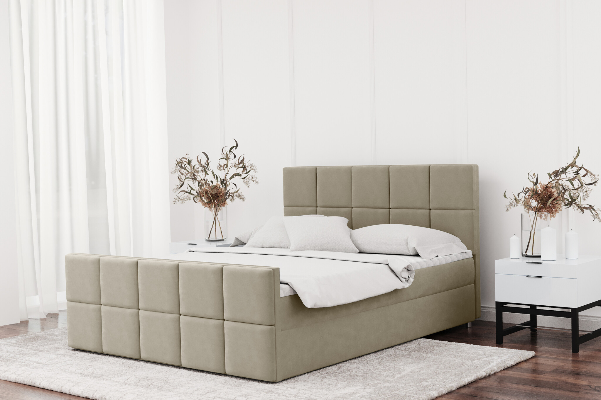 Noctera Opbergboxspring Hanne - Velvet