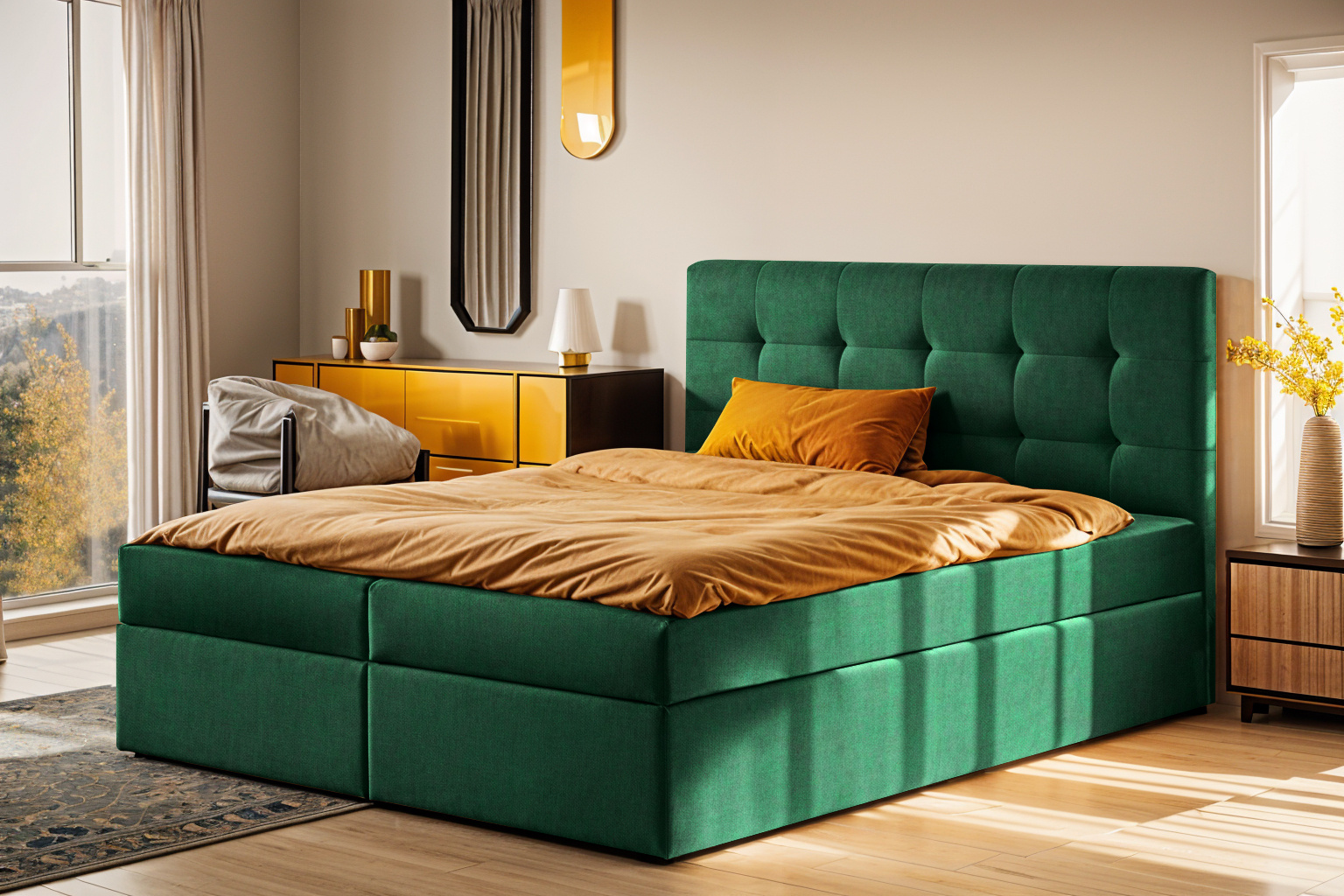 Noctera Opbergboxspring Loet - Velours