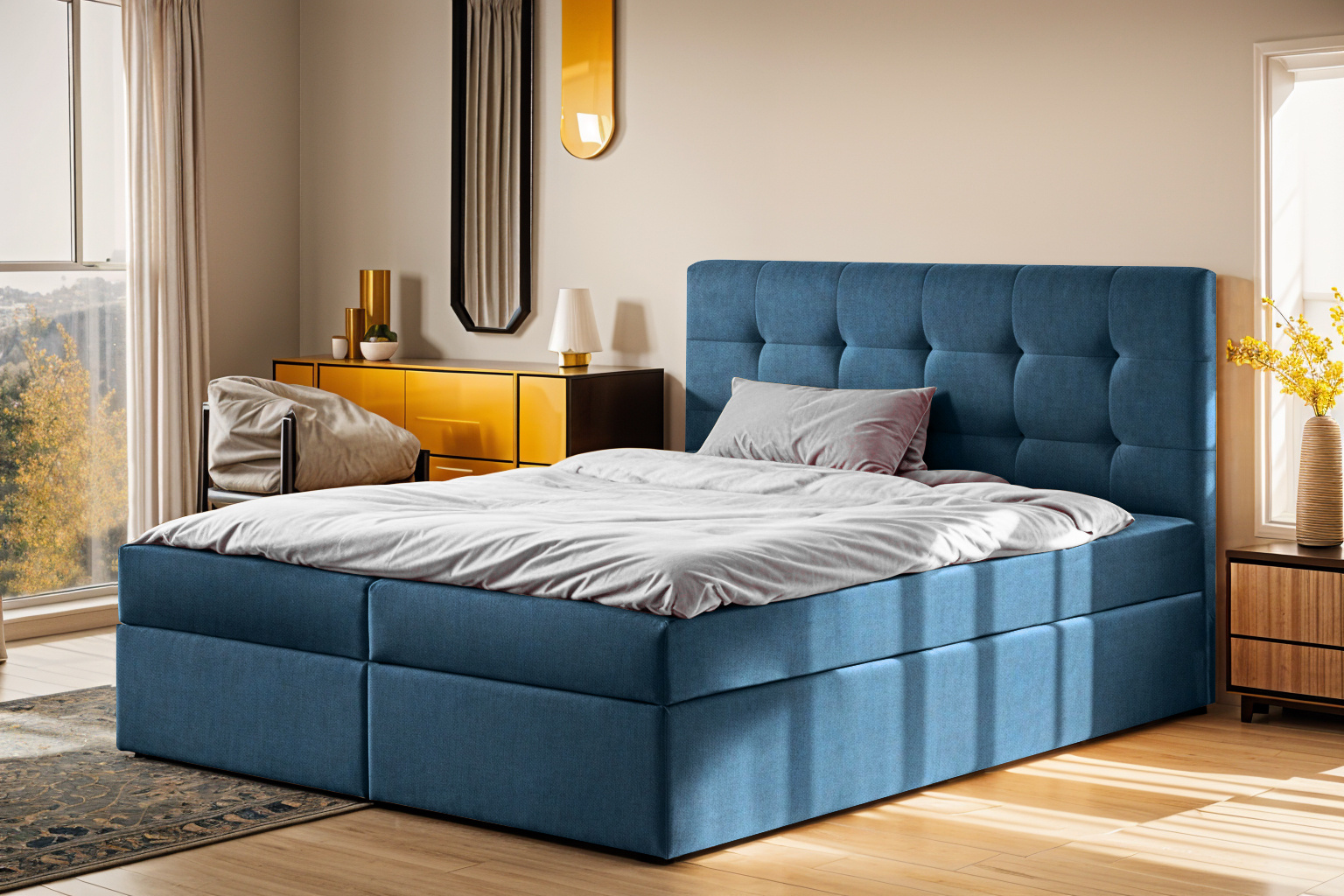 Noctera Opbergboxspring Loet - Velours