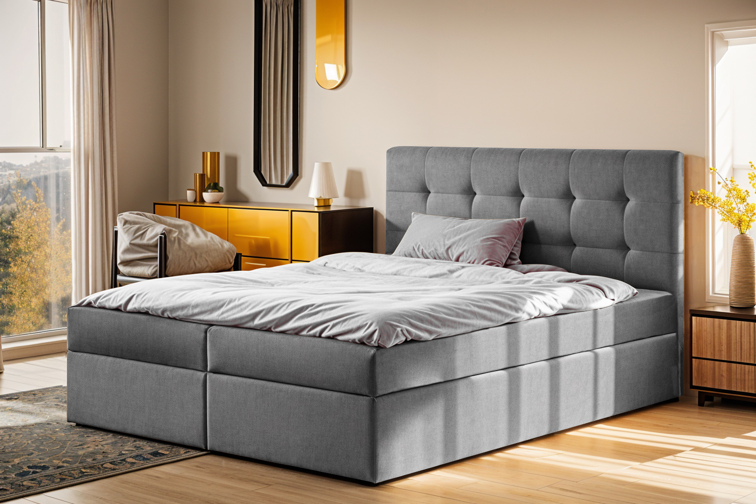 Noctera Opbergboxspring Loet - Velours