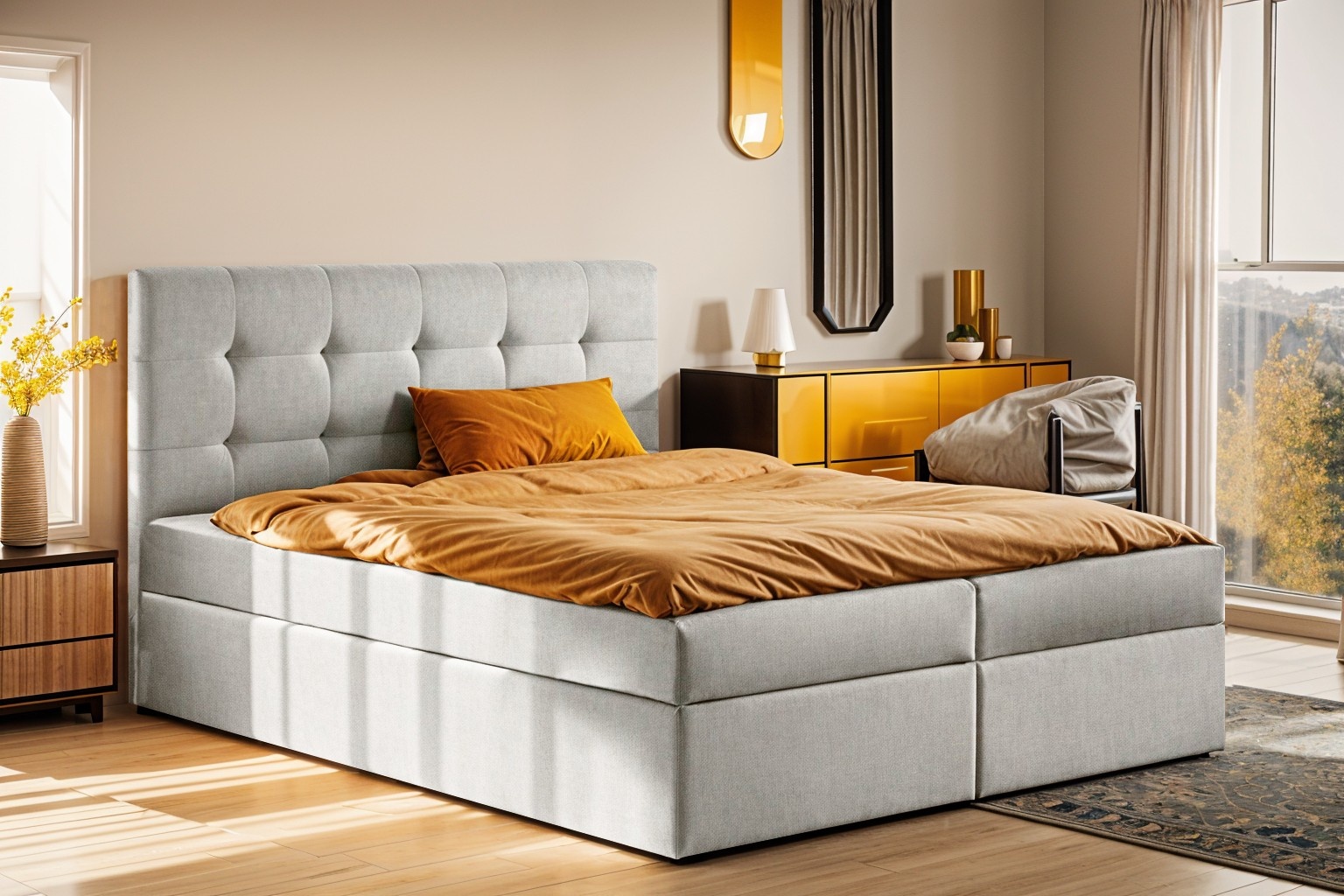 Noctera Opbergboxspring Loet - Velours