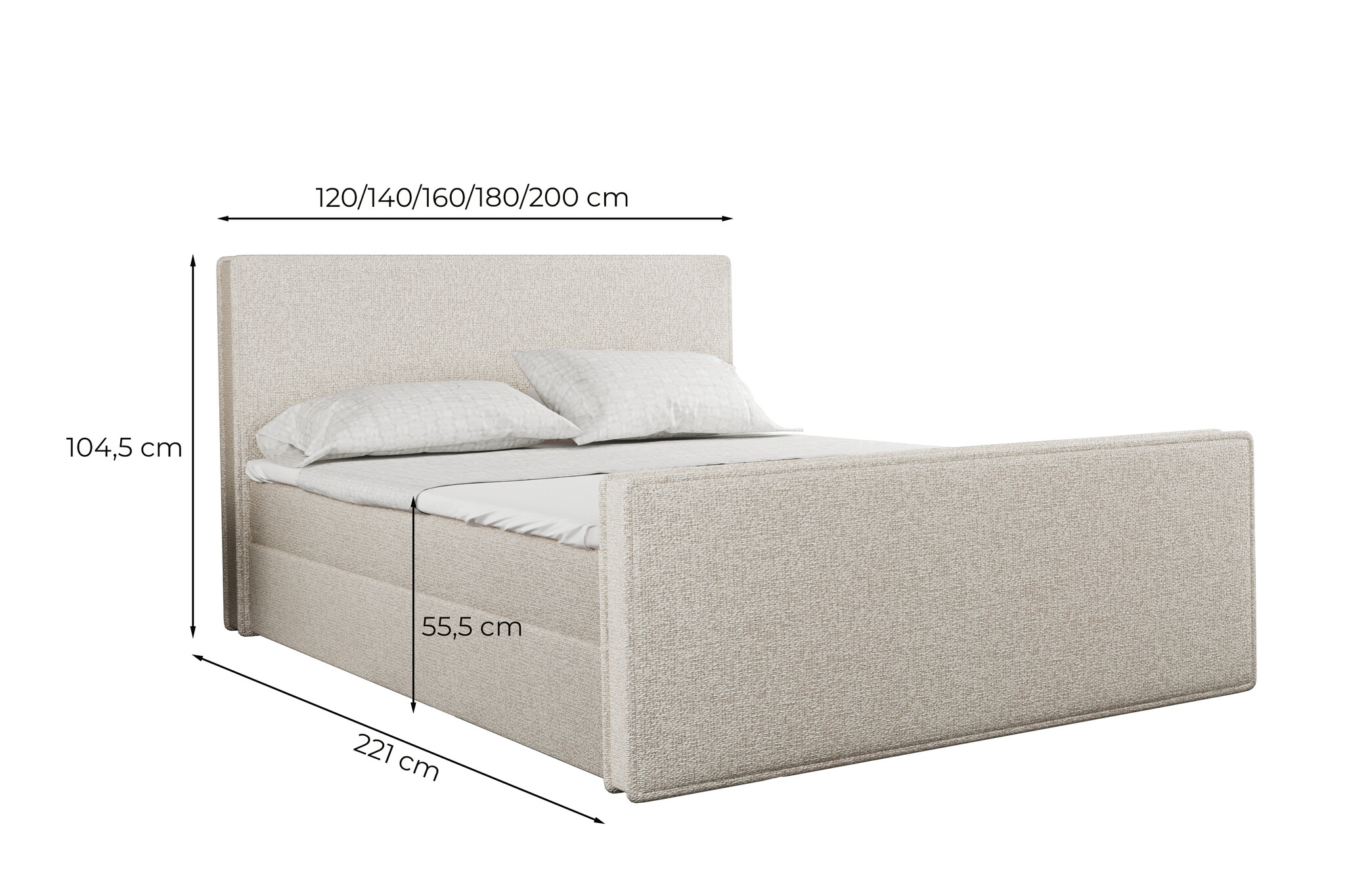 Noctera Opbergboxspring Luuk