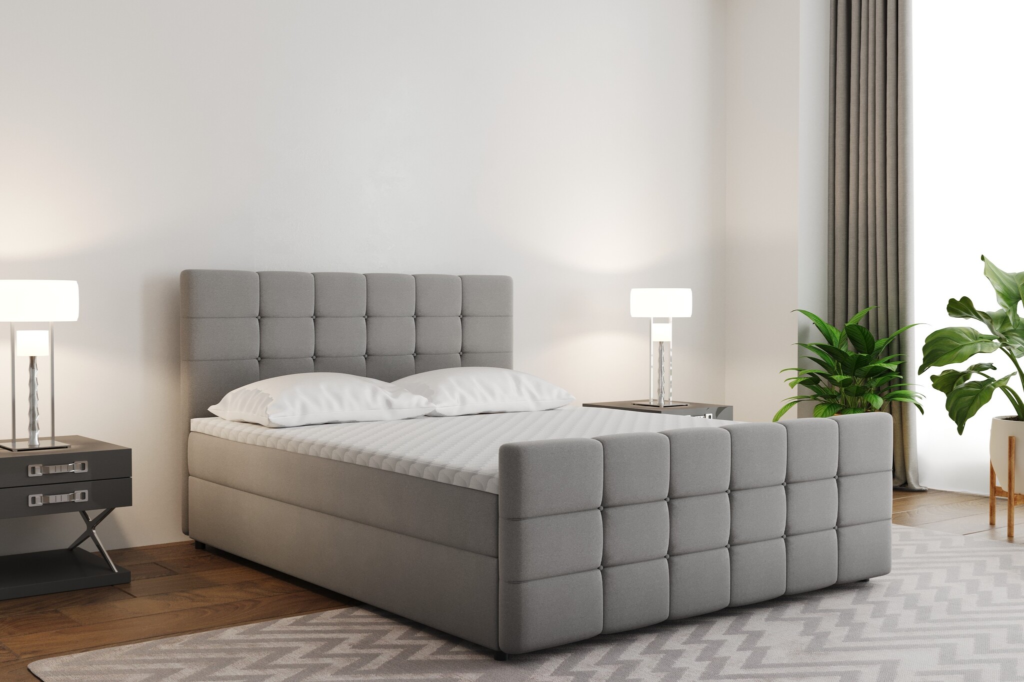 Noctera Opbergboxspring Mare - Velvet