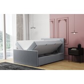 Noctera Opbergboxspring Parijs incl. voetbord - Velvet