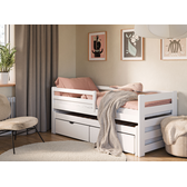 Kinderbed Siem - Wit