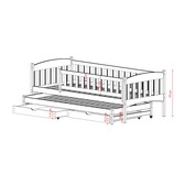 Kinderbed Amel - Wit