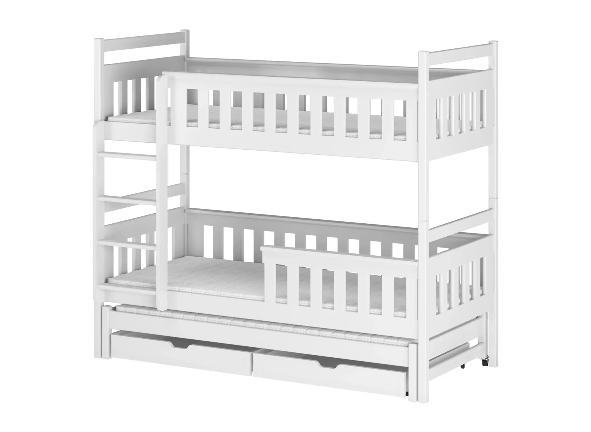 Stapelbed Kobi - Wit - Direct Leverbaar!