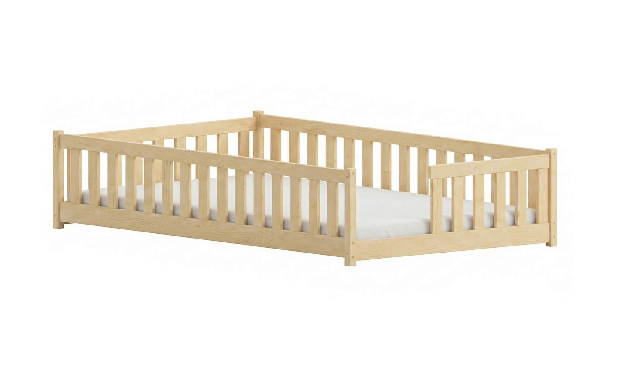 Vloerbed Lenny - Naturel - Direct Leverbaar!