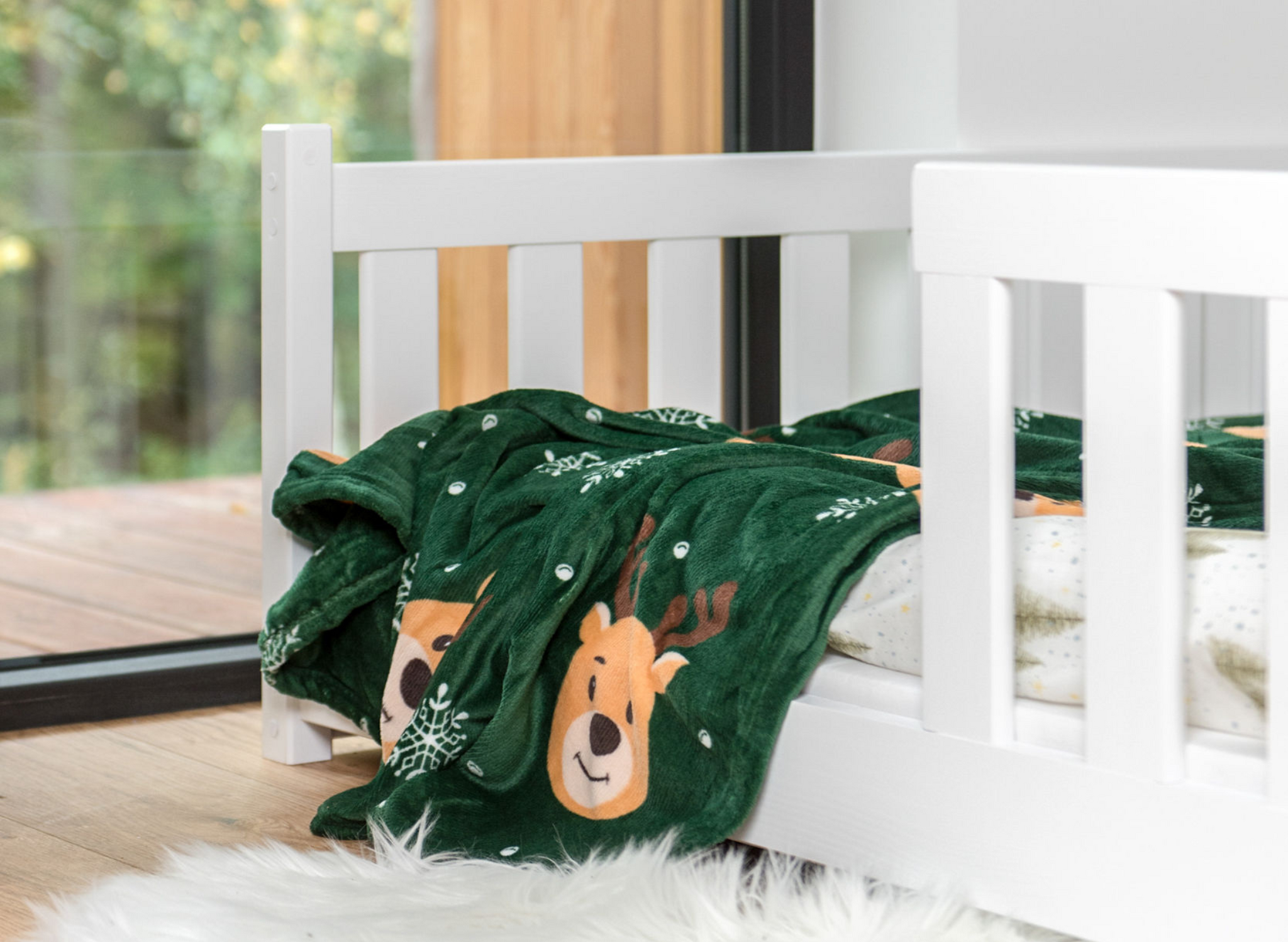 Vloerbed Olivier - Wit - Direct Leverbaar!