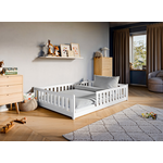 Vloerbed Olivier - Wit