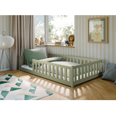 Vloerbed Olivier - Groen
