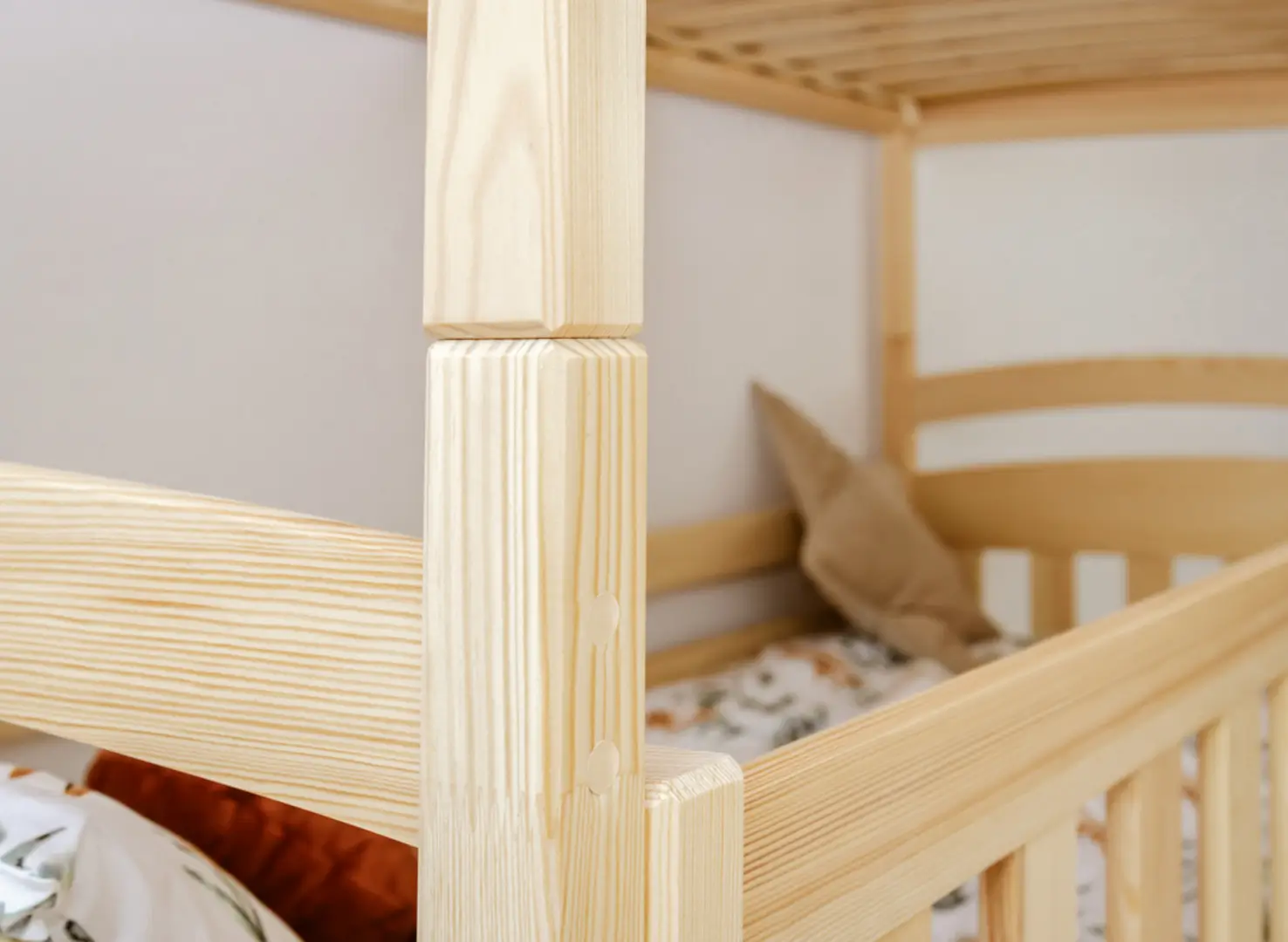 Stapelbed met Lade Bente - Taupe - Direct Leverbaar!