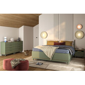 Opbergbed Skand - Groen