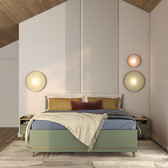 Opbergbed Skand - Groen