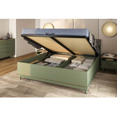 Opbergbed Skand - Groen