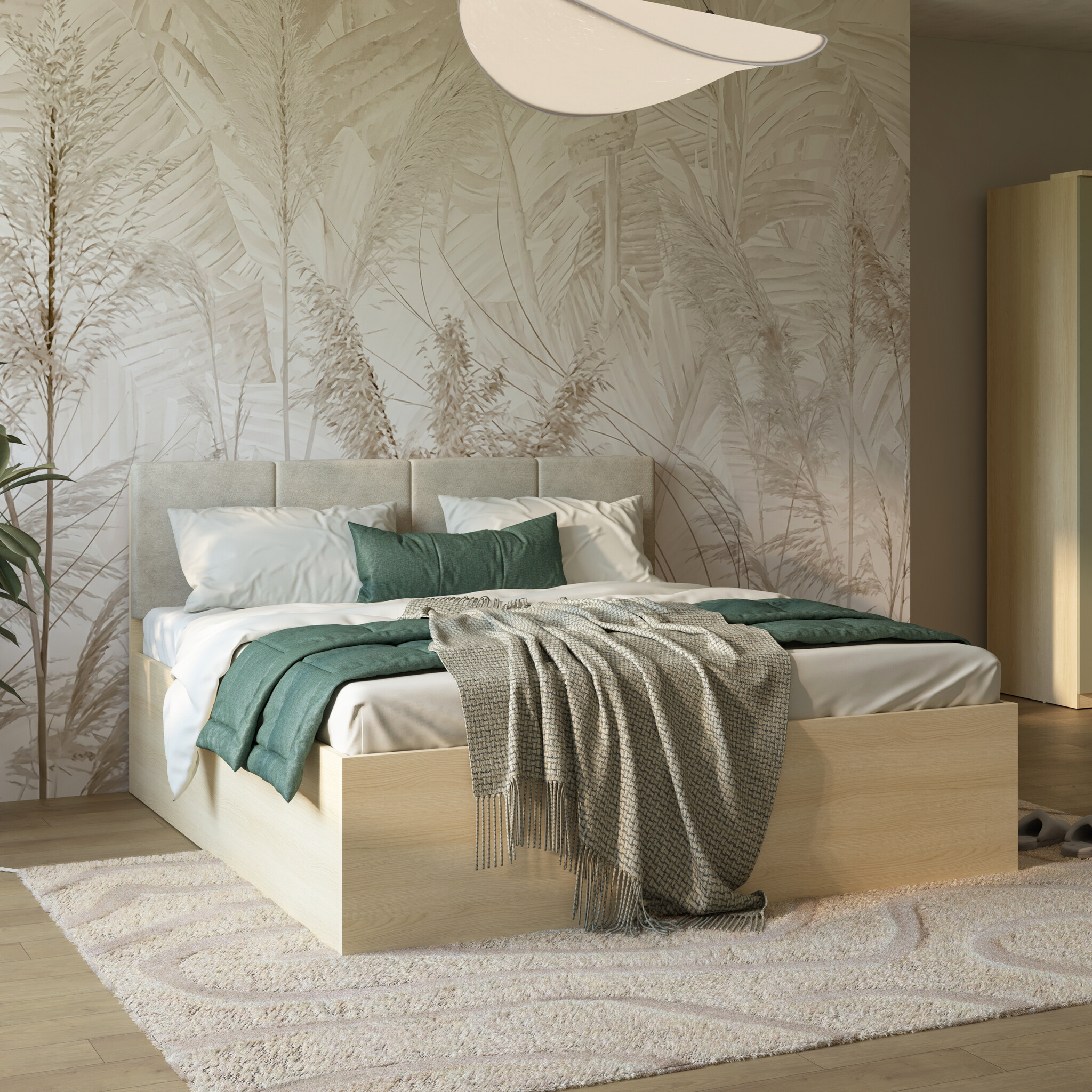 Bed Tervik - Naturel