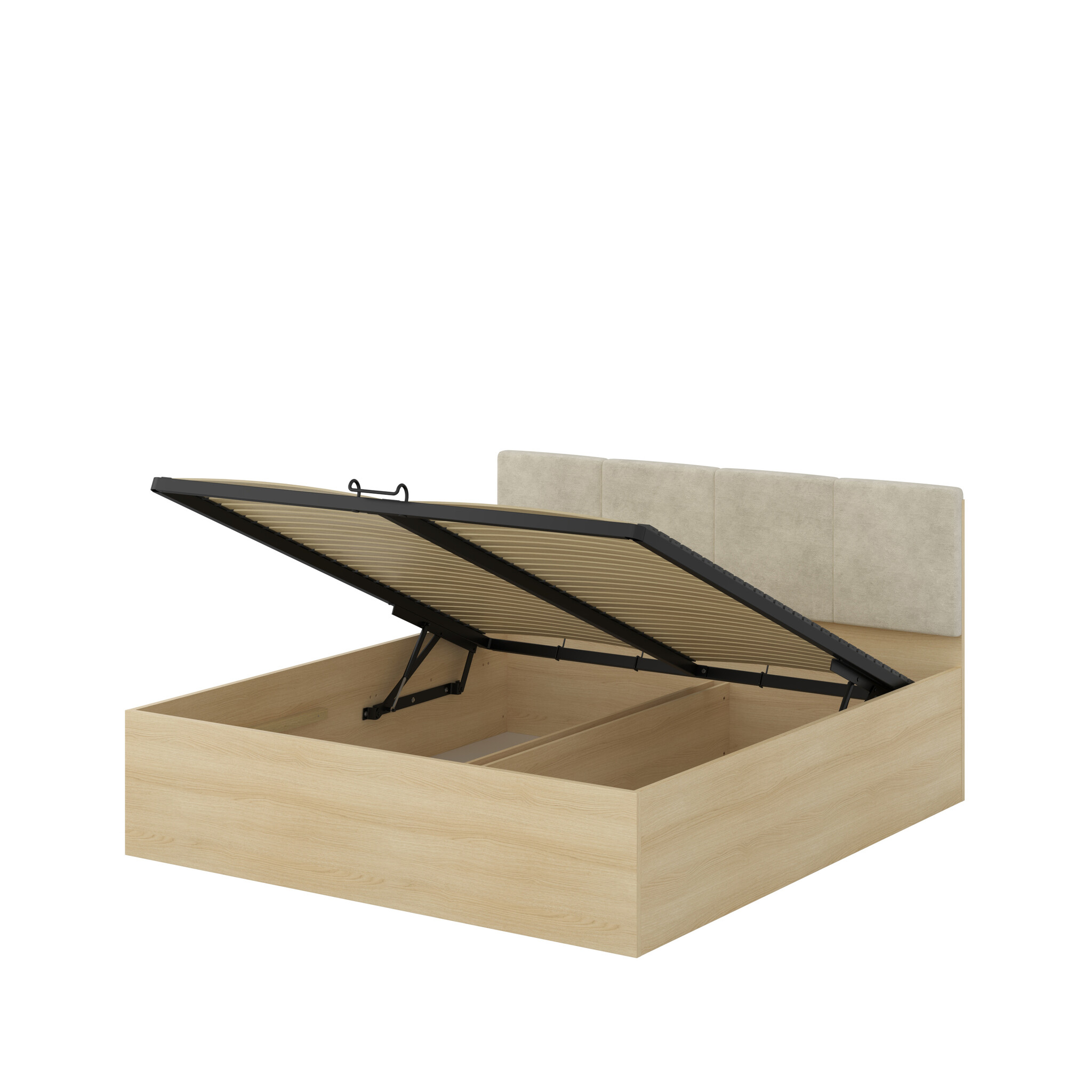 Opbergbed Tervik - Naturel