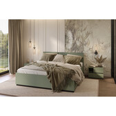 Bed Como - Groen