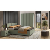 Bed Como - Groen